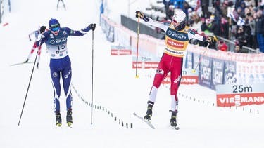 Riiber takes home victory in front of Norwegian king