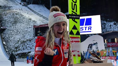 Chiara Hölzl feiert ersten Weltcupsieg