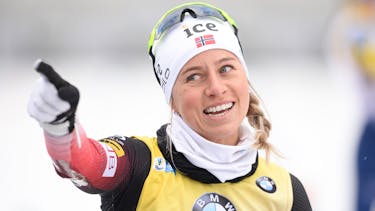 Tiril Eckhoff wins pursuit race in Ruhpolding