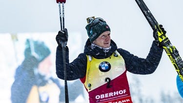 Johannes Thingnes Bø gewinnt Jagdrennen in Oberhof