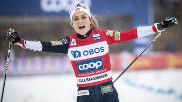 Johaug and Tønseth win Lilllehammer Triple