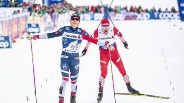 Klæbo und Østberg führen weiter Tour de Ski an