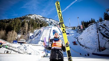 Maren Lundby celebrates next victory in Oberstdorf