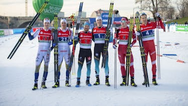 Sweden and France win team sprint in Dresden