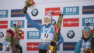 Kaisa Mäkäräinen sovereign sprint winner
