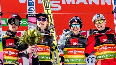 Poland wins ski flying in Planica