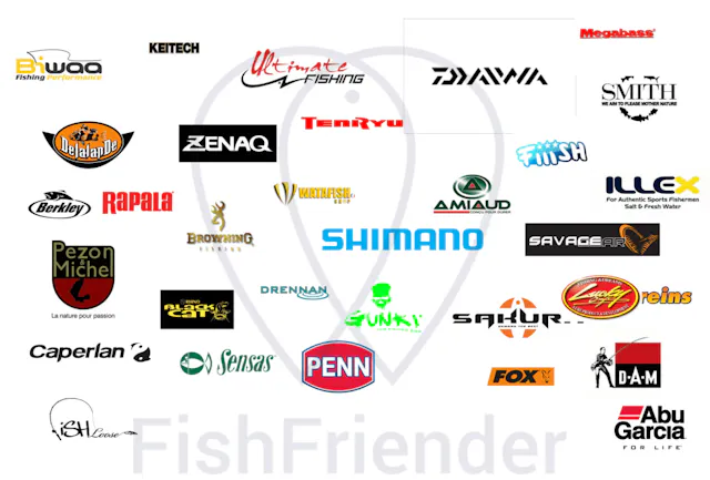 Favorite french anglers fishing brands
