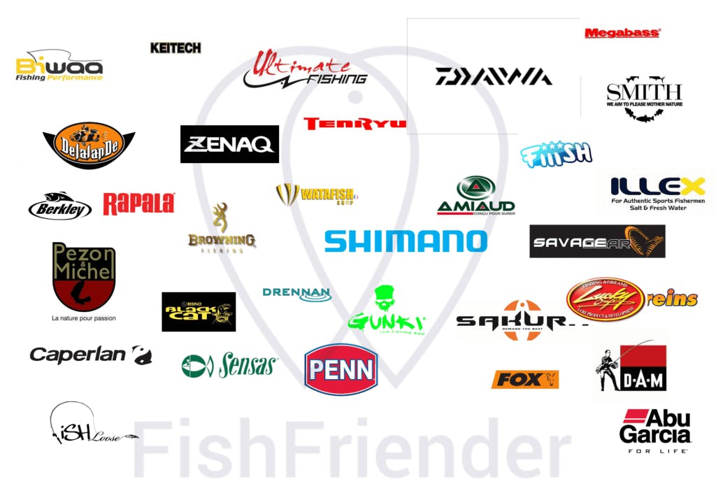 French anglers favorite fishing brands