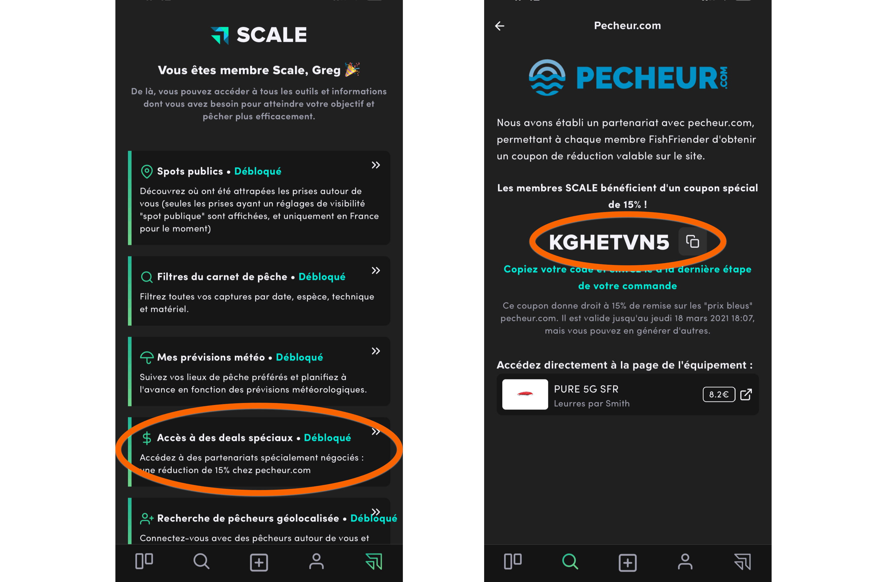 Vous pouvez générer votre coupon de réduction pecheur.com en quelques secondes