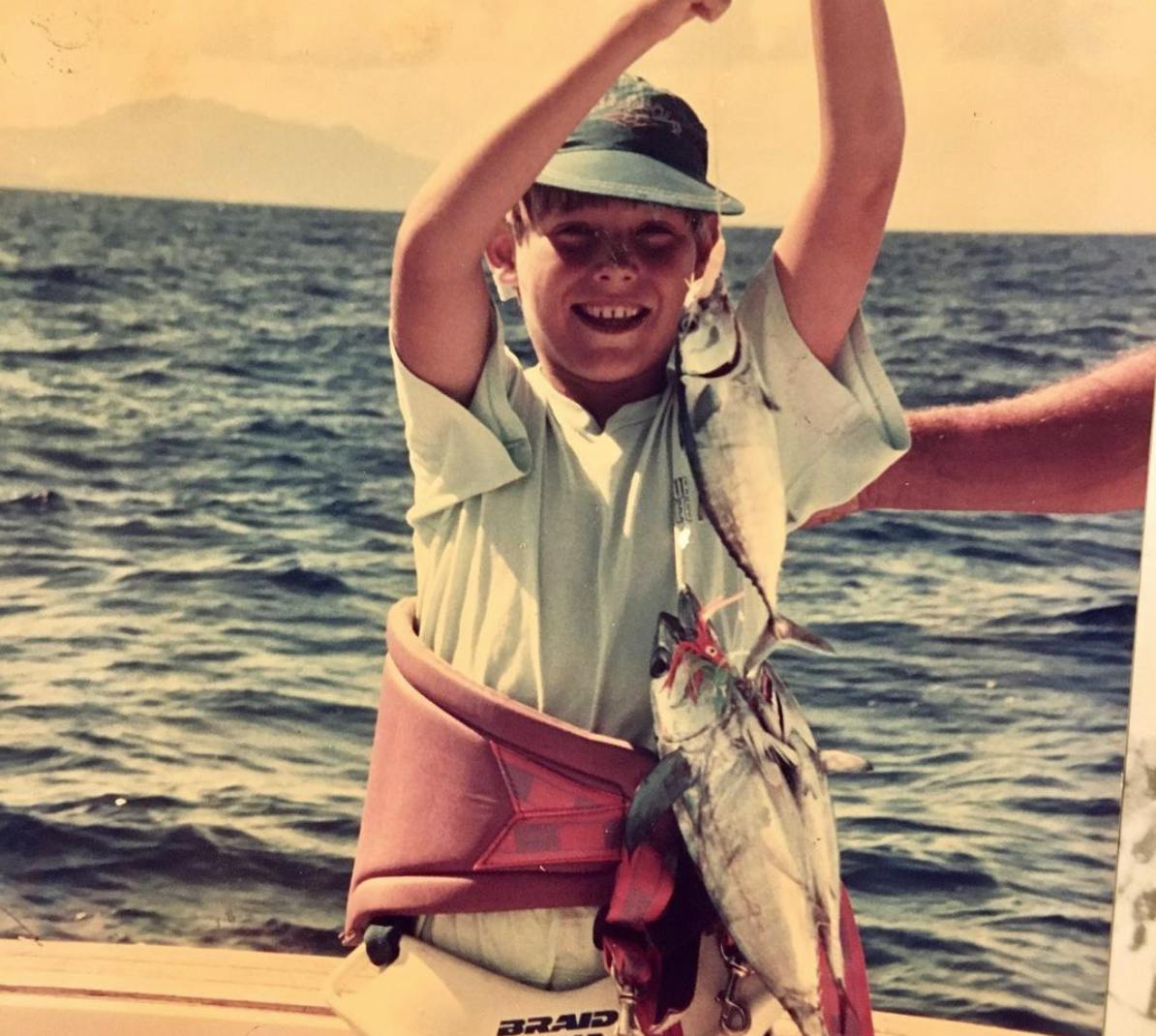 On peut dire que Vincent Torta est tombé dans la pêche depuis tout petit