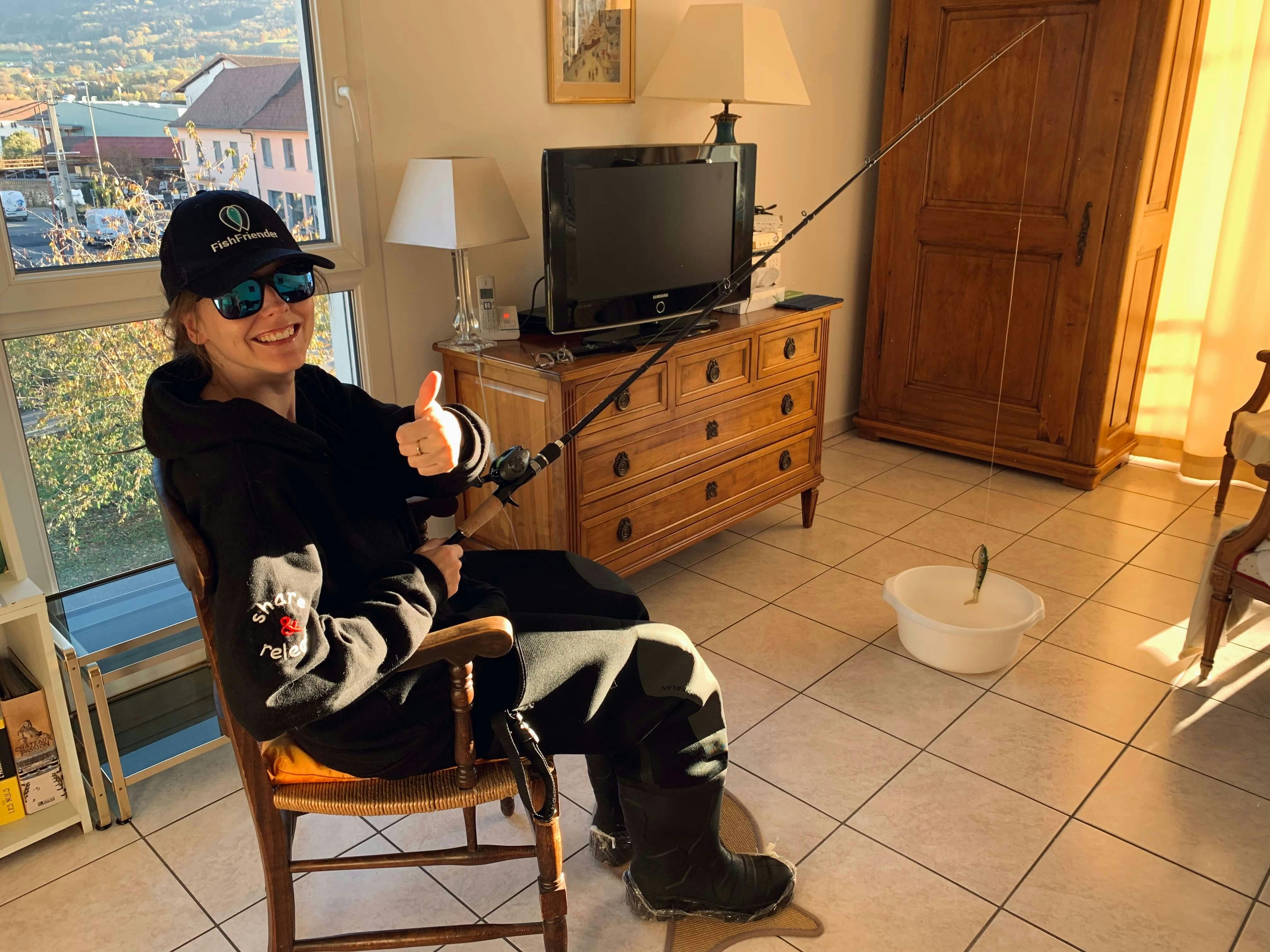 What does anglers do during lockdown ? FishFriender