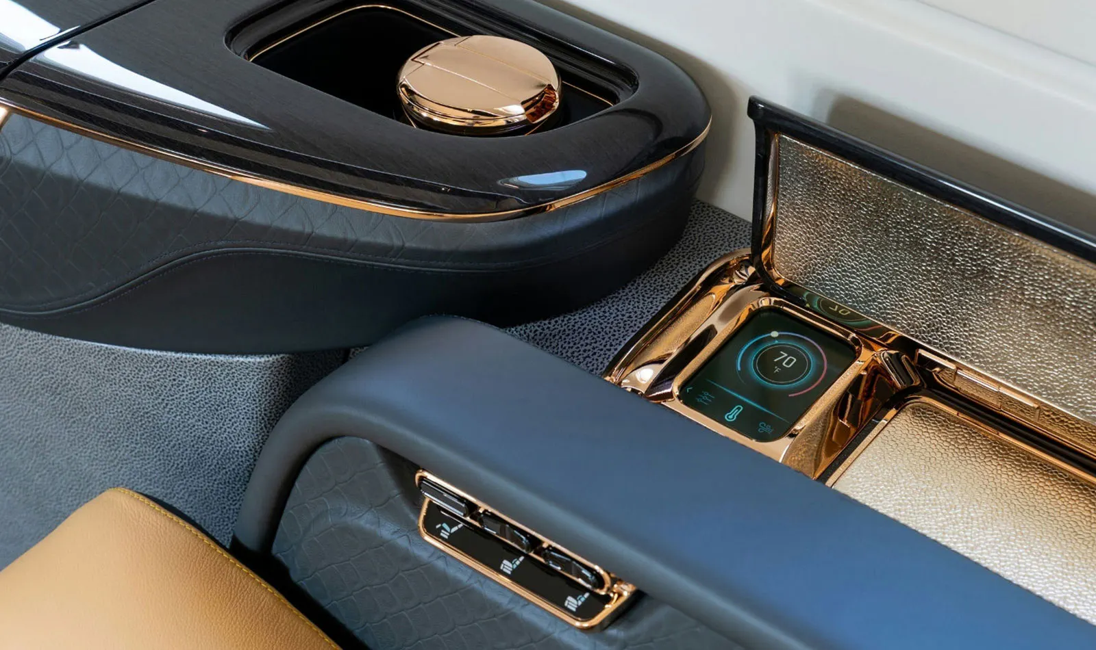 Preator 600E cabin detail