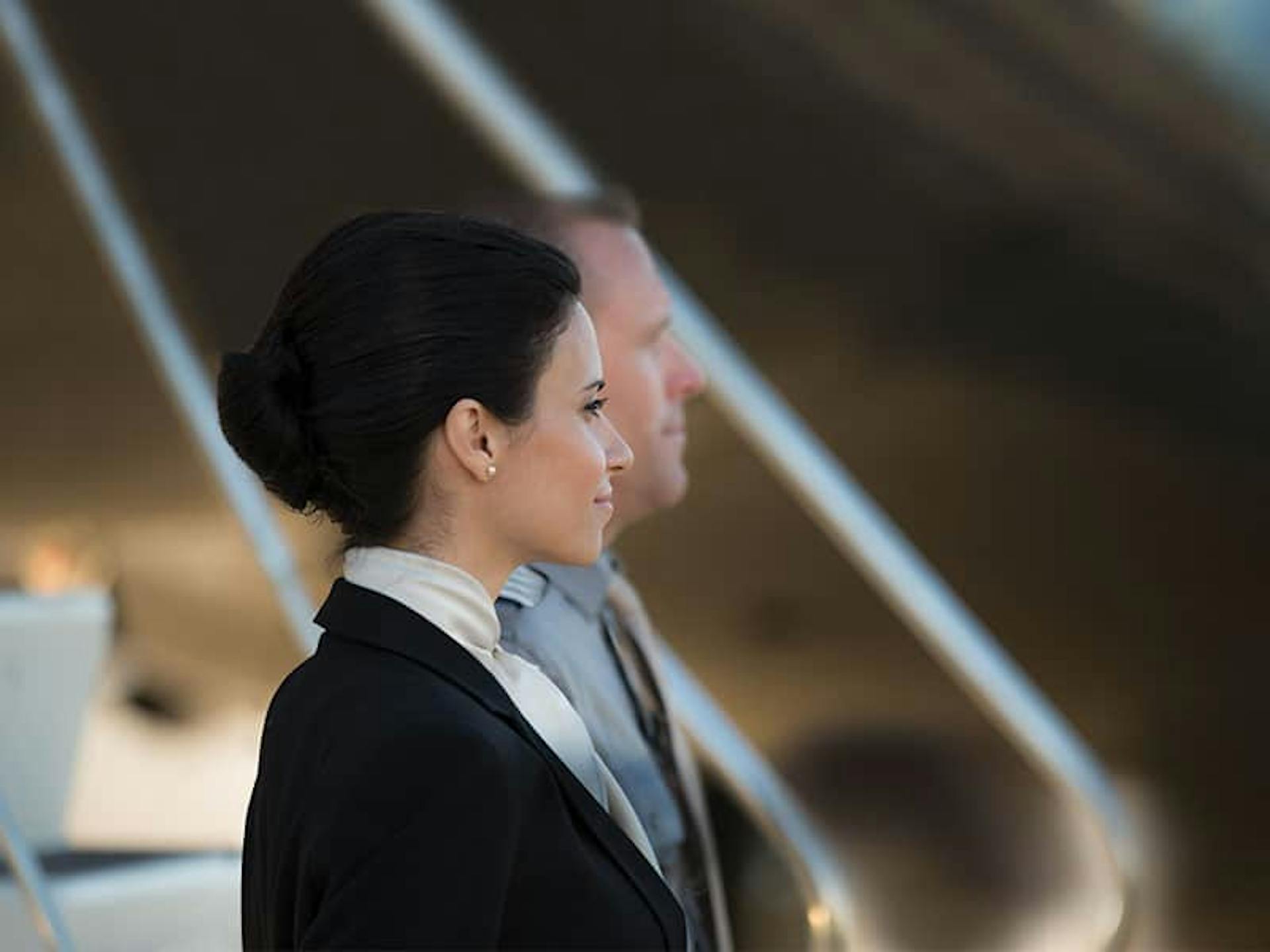 crew members look off camera