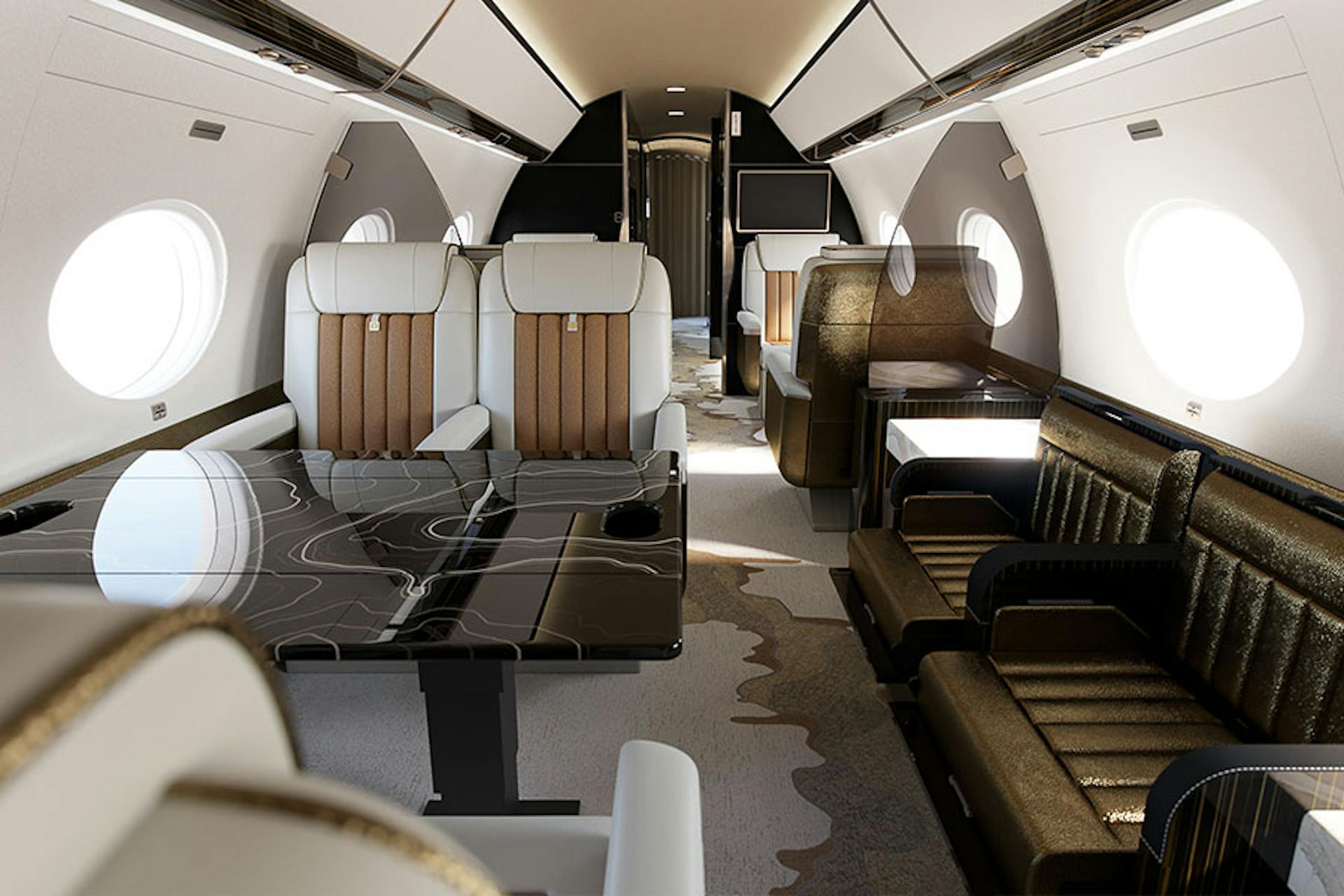 LXi contest winning interior - Gulfstream G650