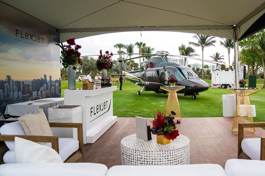 A WHIRLWIND WEEK: FLEXJET'S SIKORSKY S-76® PUTS STAMP ON SOUTH FLORIDA