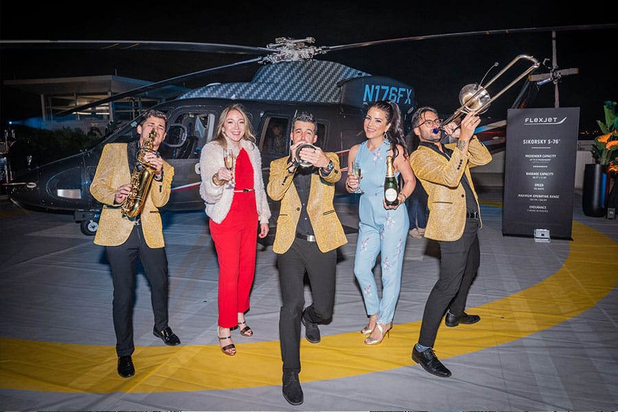 A WHIRLWIND WEEK: FLEXJET'S SIKORSKY S-76® PUTS STAMP ON SOUTH FLORIDA
