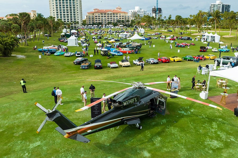 A WHIRLWIND WEEK: FLEXJET'S SIKORSKY S-76® PUTS STAMP ON SOUTH FLORIDA