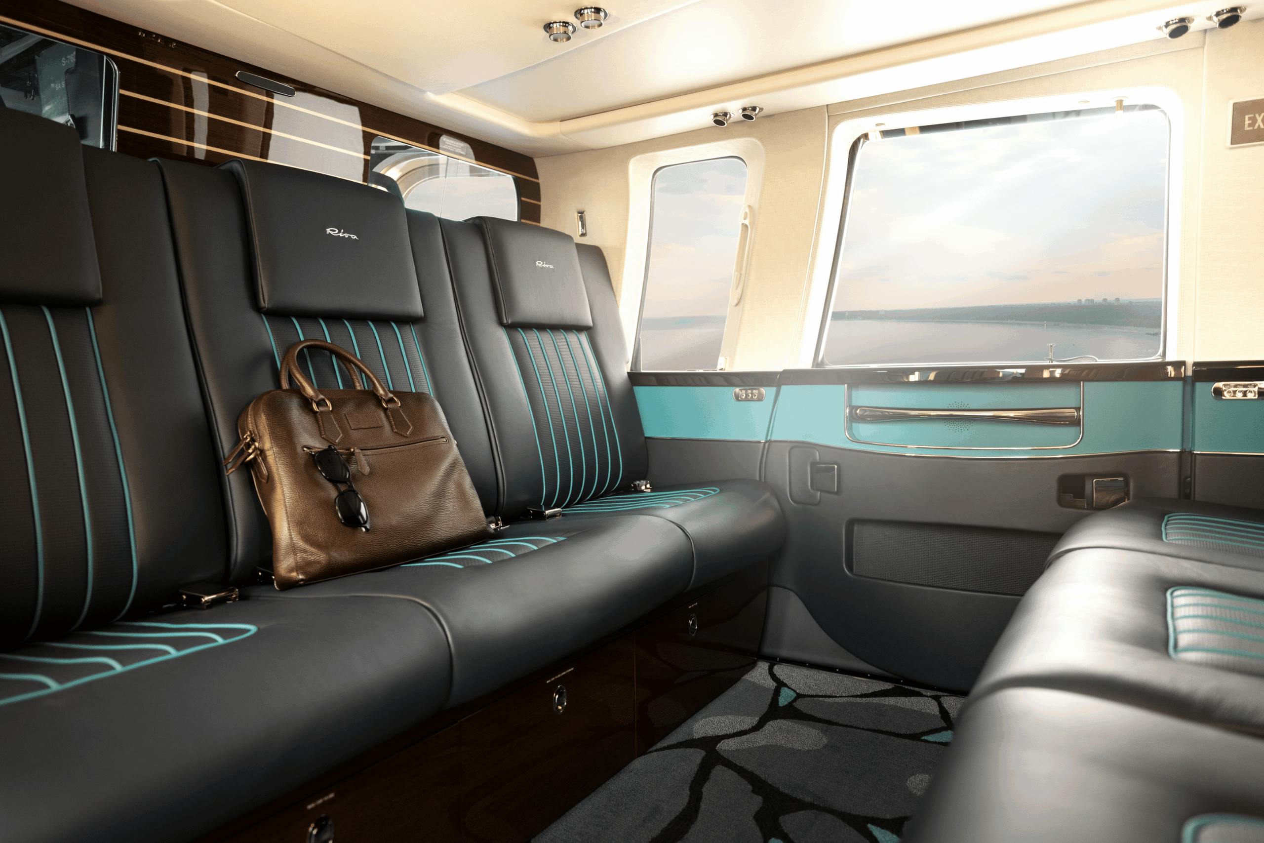 custom riva interior for the s76
