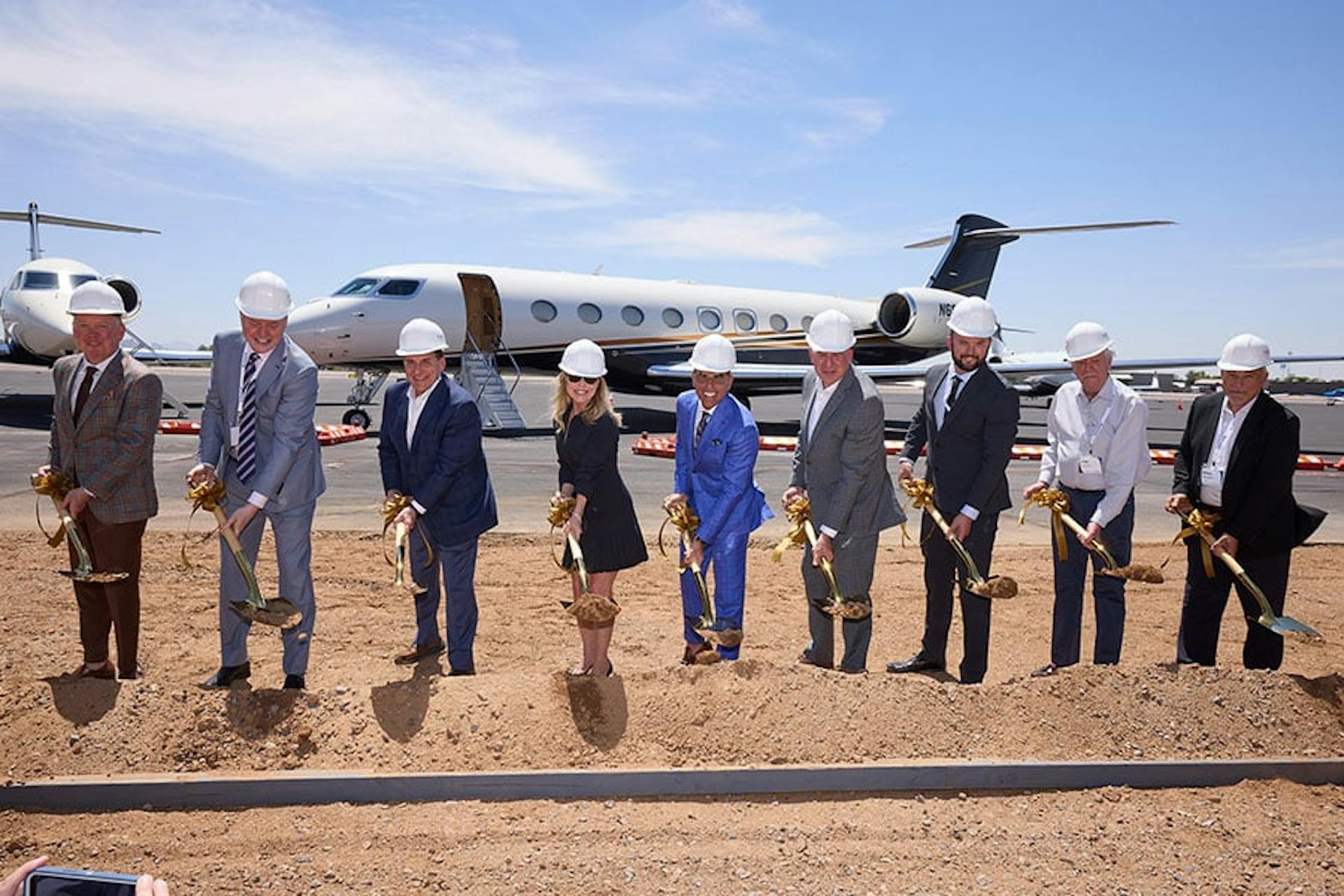 Ground Breaking - Flexjet FBO - Scottsdale, AZ
