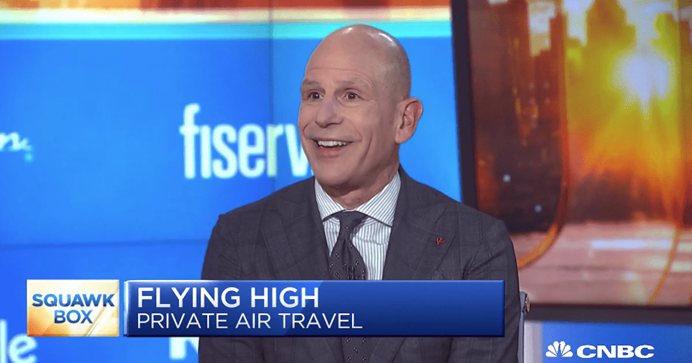 Oliver Ranson The wealthy are starting to fly private sooner, Flexjet CEO says