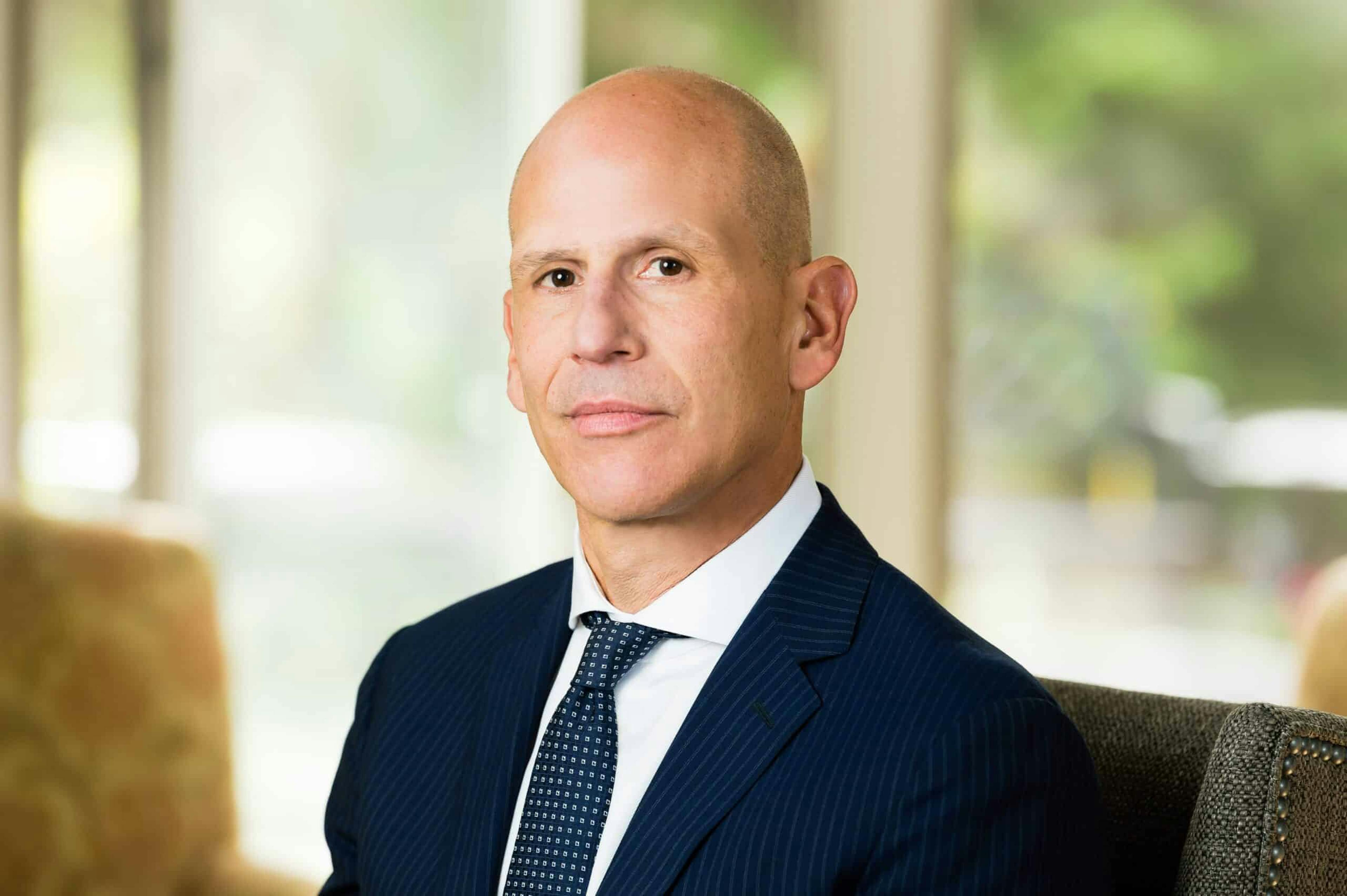 Portrait of Michael Silvestro, CEO of Flexjet