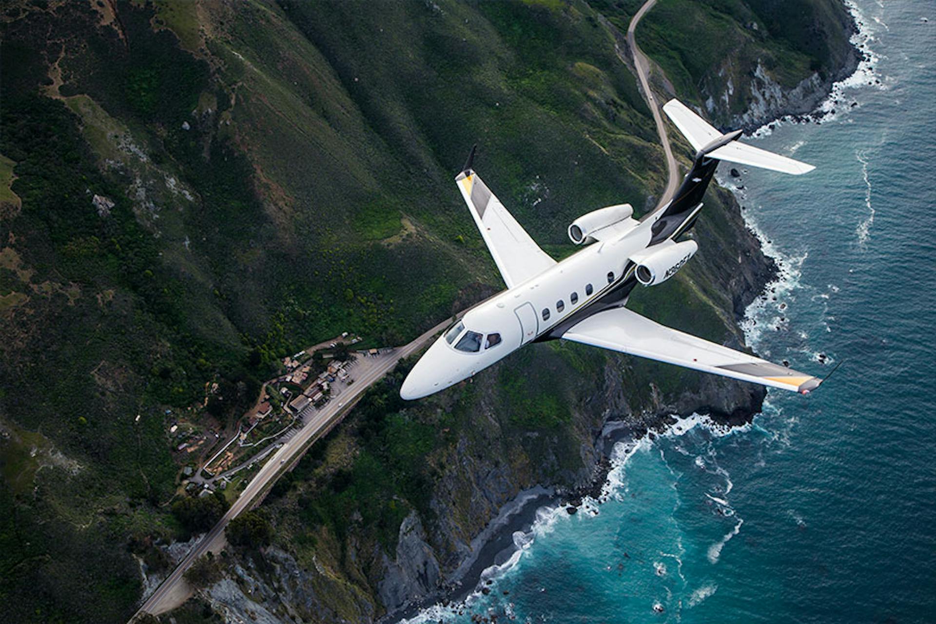 Flexjet Jet in flight