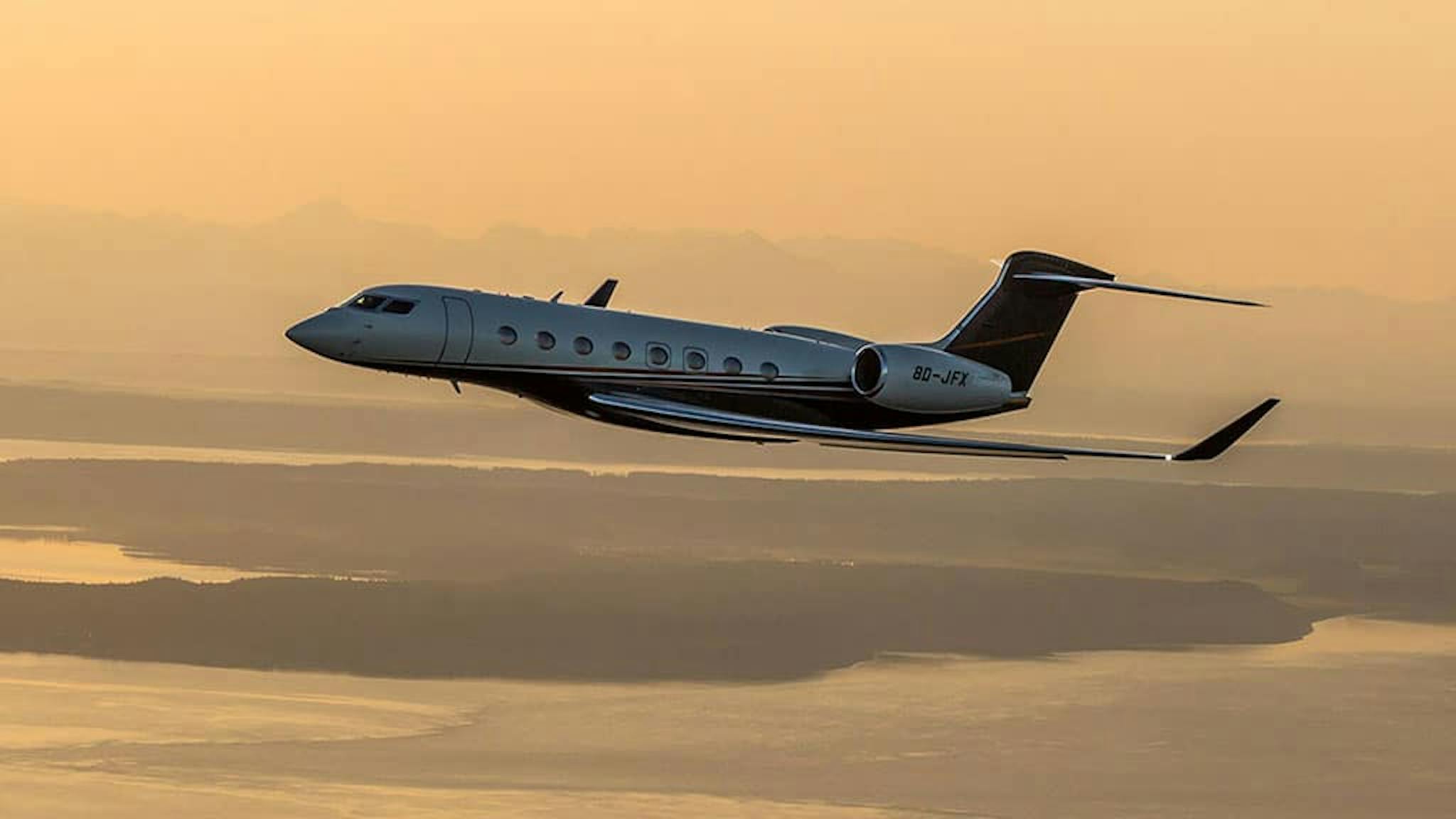 G650 in Flight