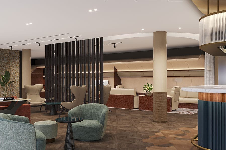 private terminal - Farnborough Airport