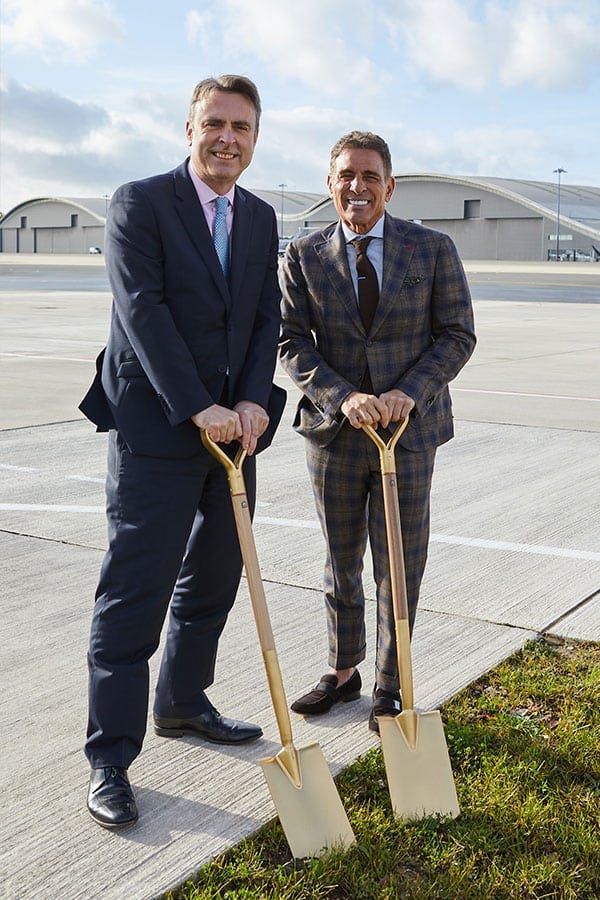 private terminal - Farnborough Airport