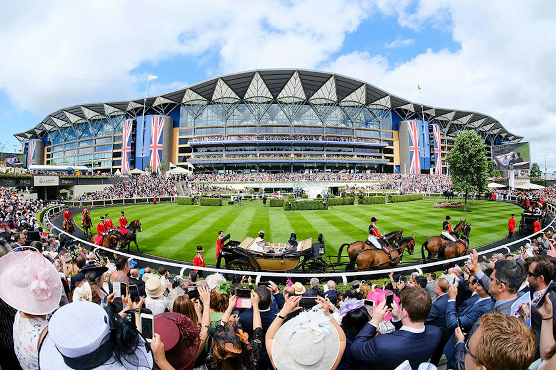 Royal ascot blog image of polo field