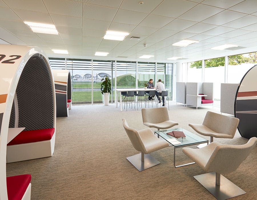 Inside the Flexjet Tactical Control Centre lobby area