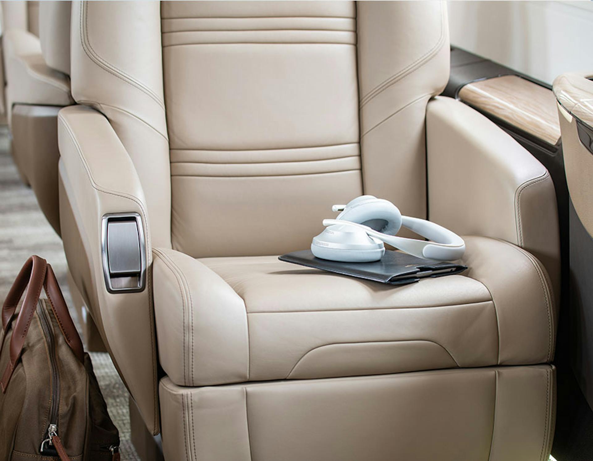 private jet interior