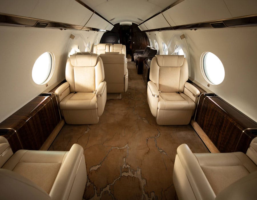 gulfstream G650 interior