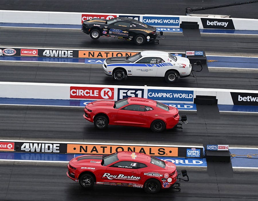 David Barton defeats - NHRA