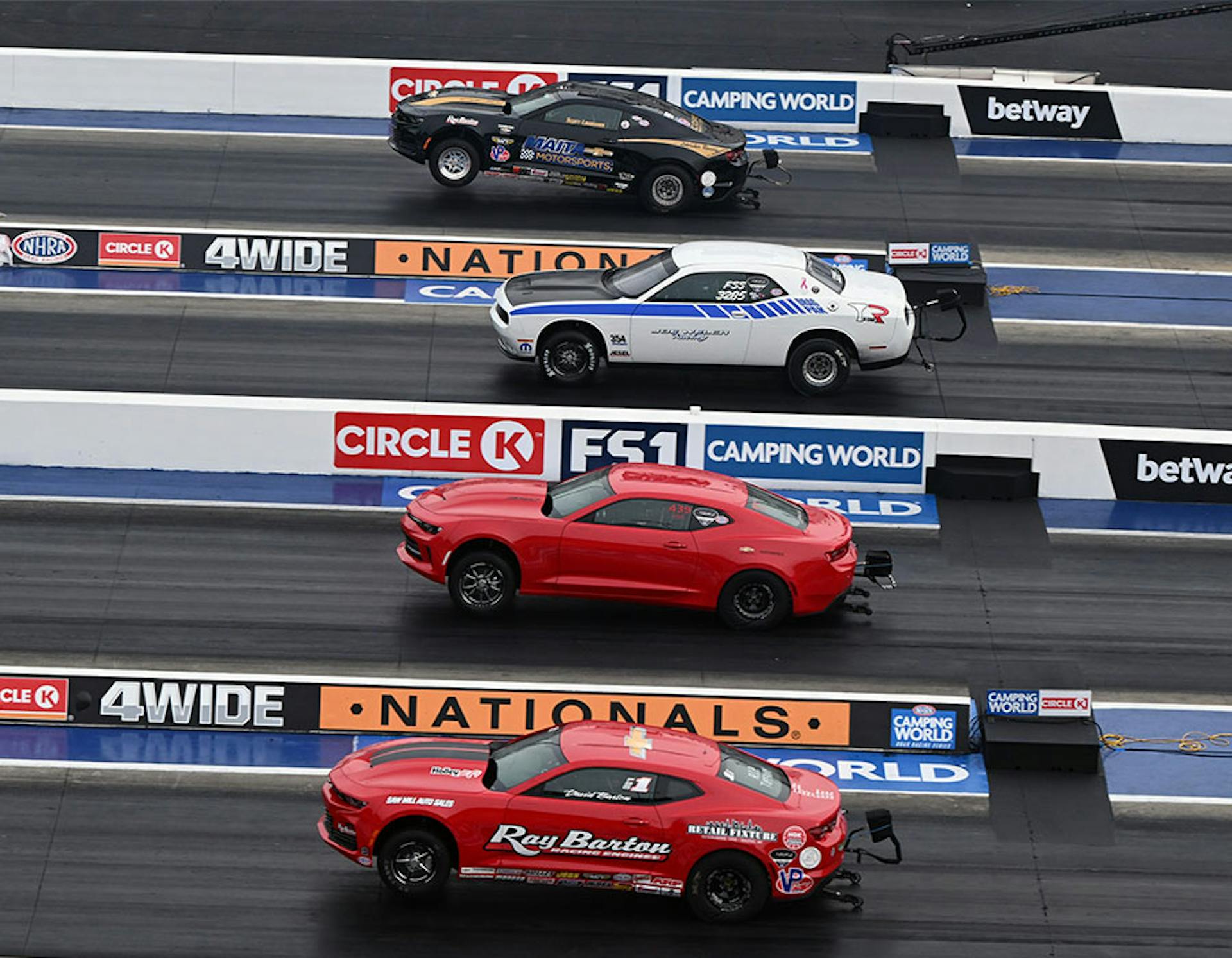 David Barton defeats - NHRA