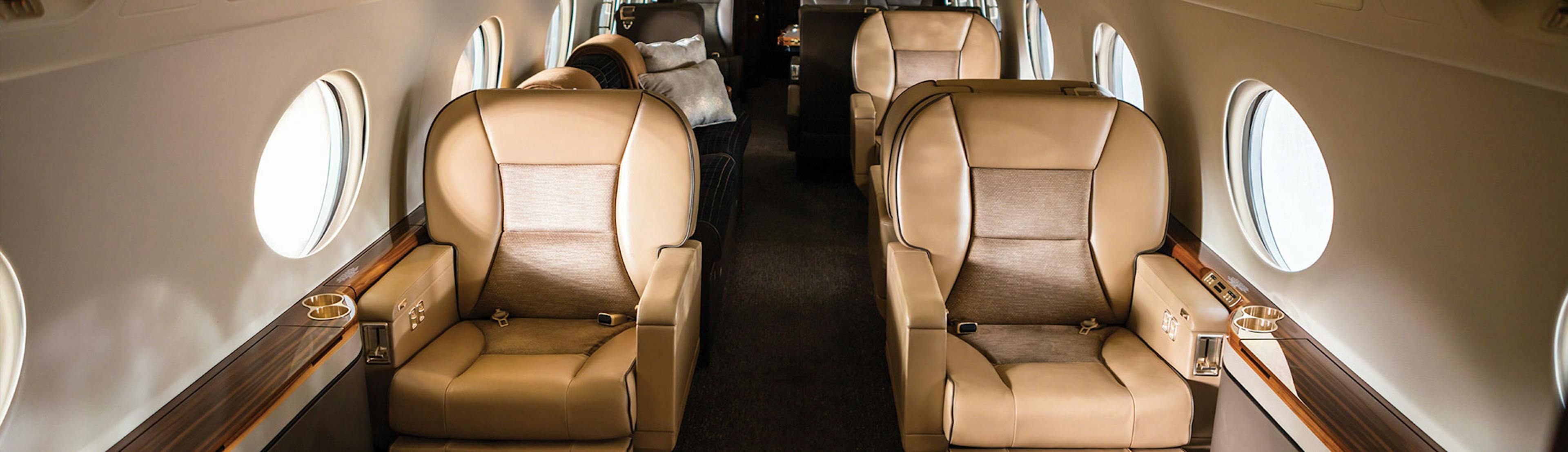 Flying on a Flexjet Gulfstream G450 from Teterboro to Cleveland and Back in a Day