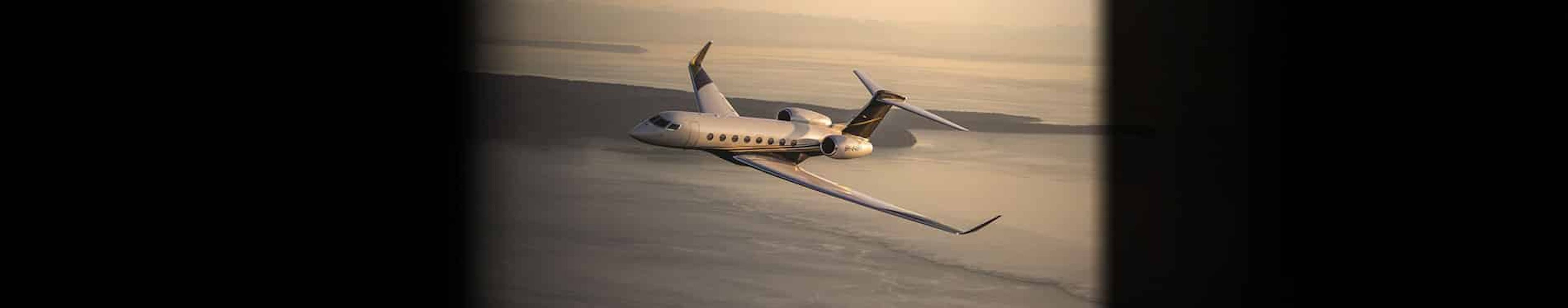 Gulfstream G650 in flight
