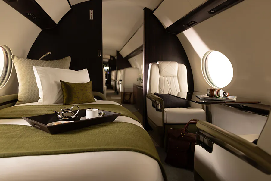 A Flexjet interior