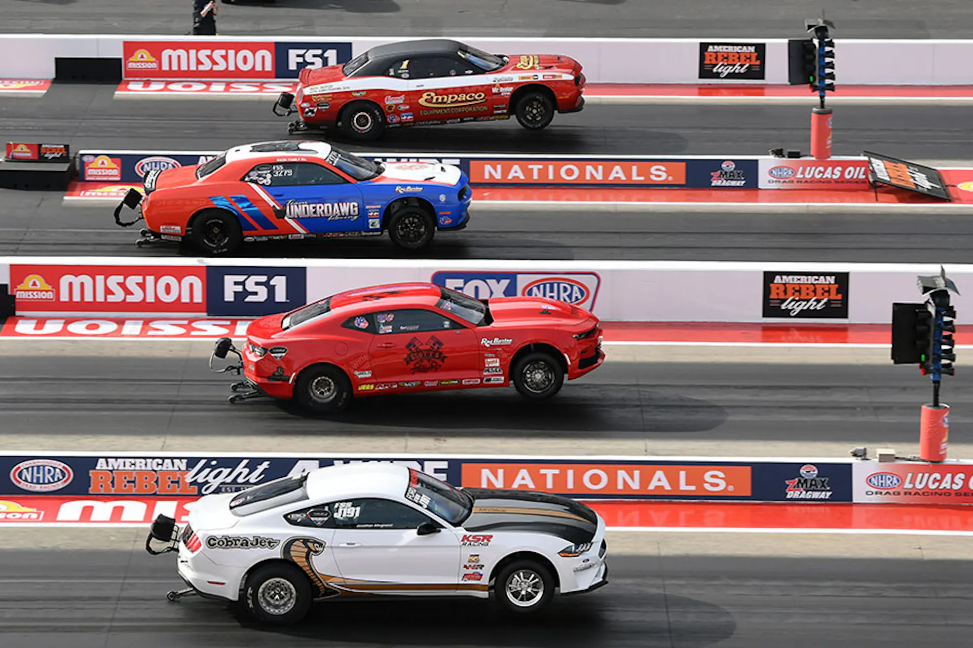 NHRA 4-Wide Nationals this weekend at zMax Dragway