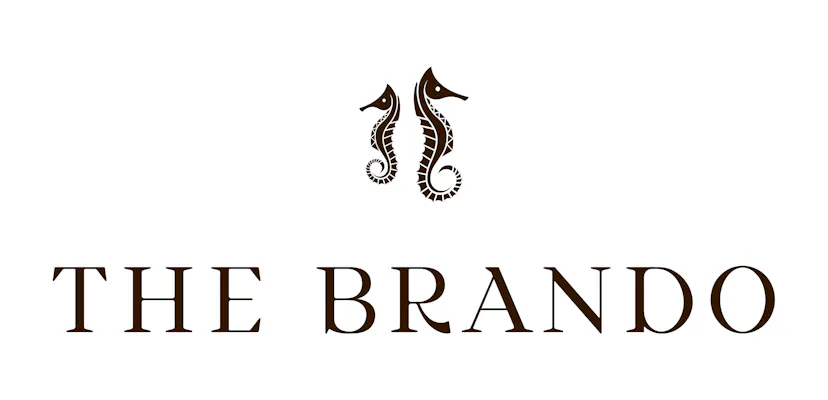 The Brando logo in dark brown