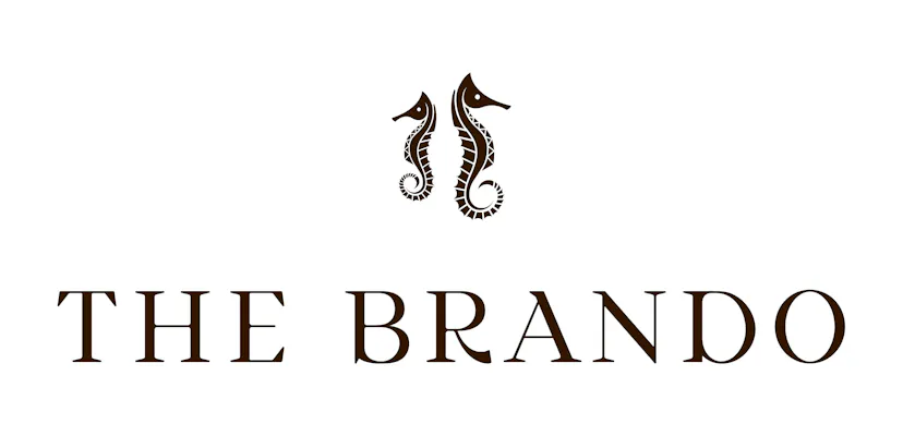 The Brando logo in dark brown