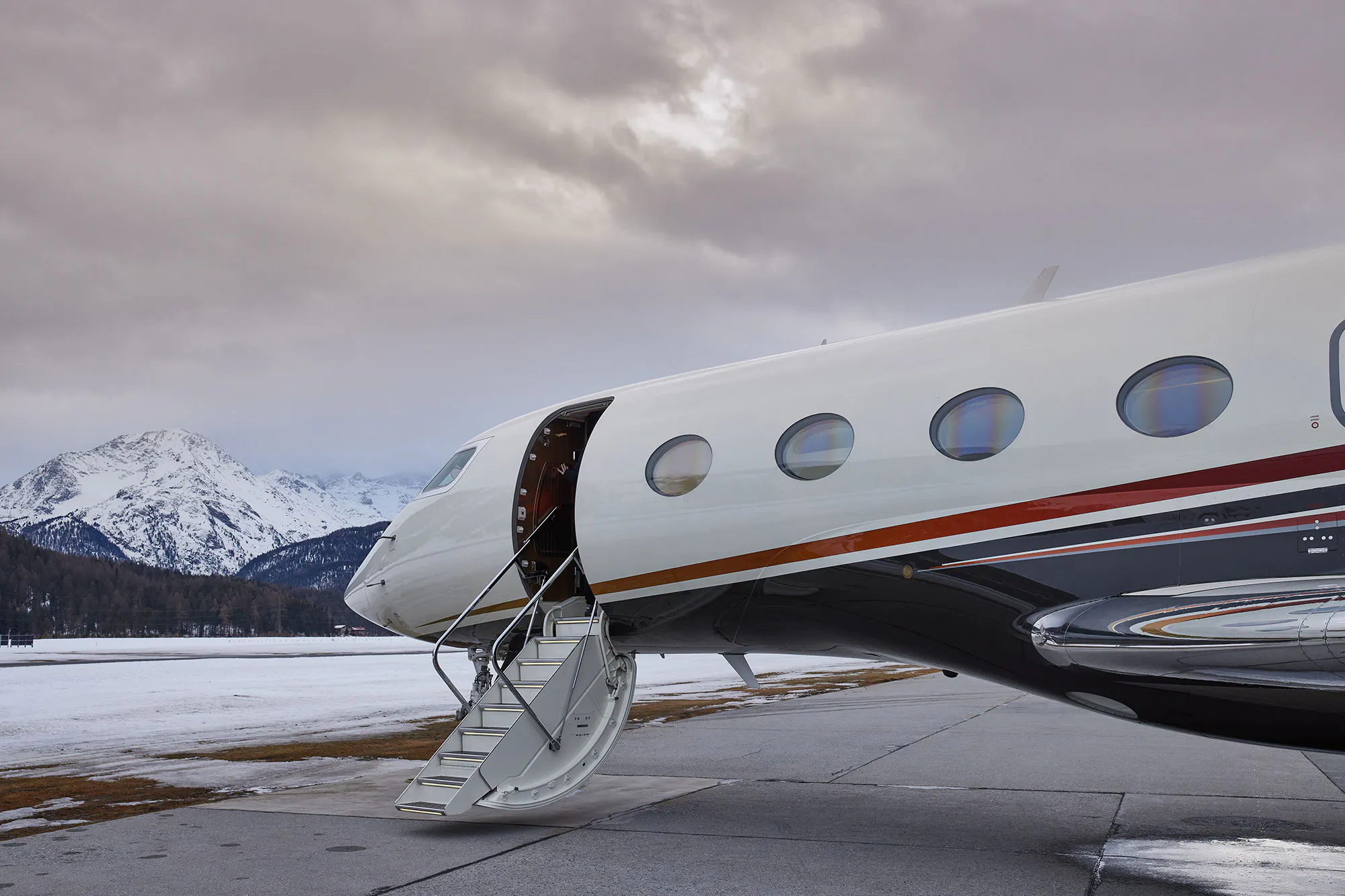 We Flew a $70M Jet to The Winter Tourism Capital