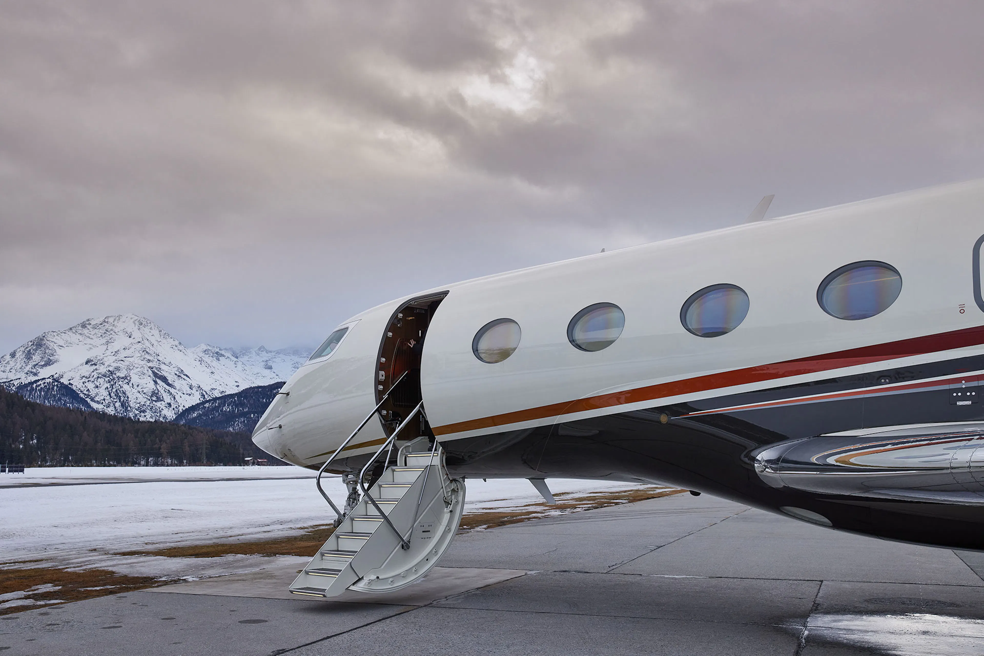 We Flew a $70M Jet to The Winter Tourism Capital