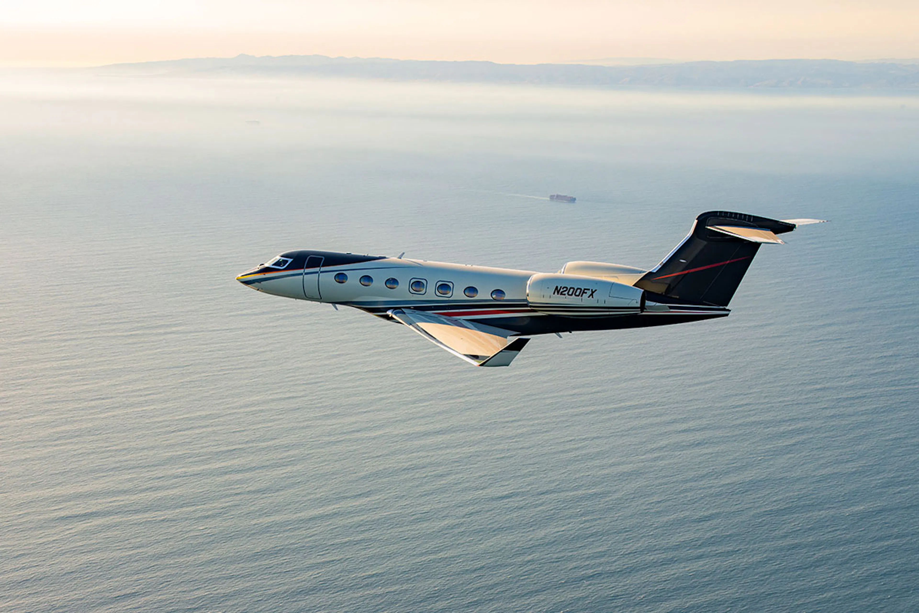 Gulfstream G500 flying