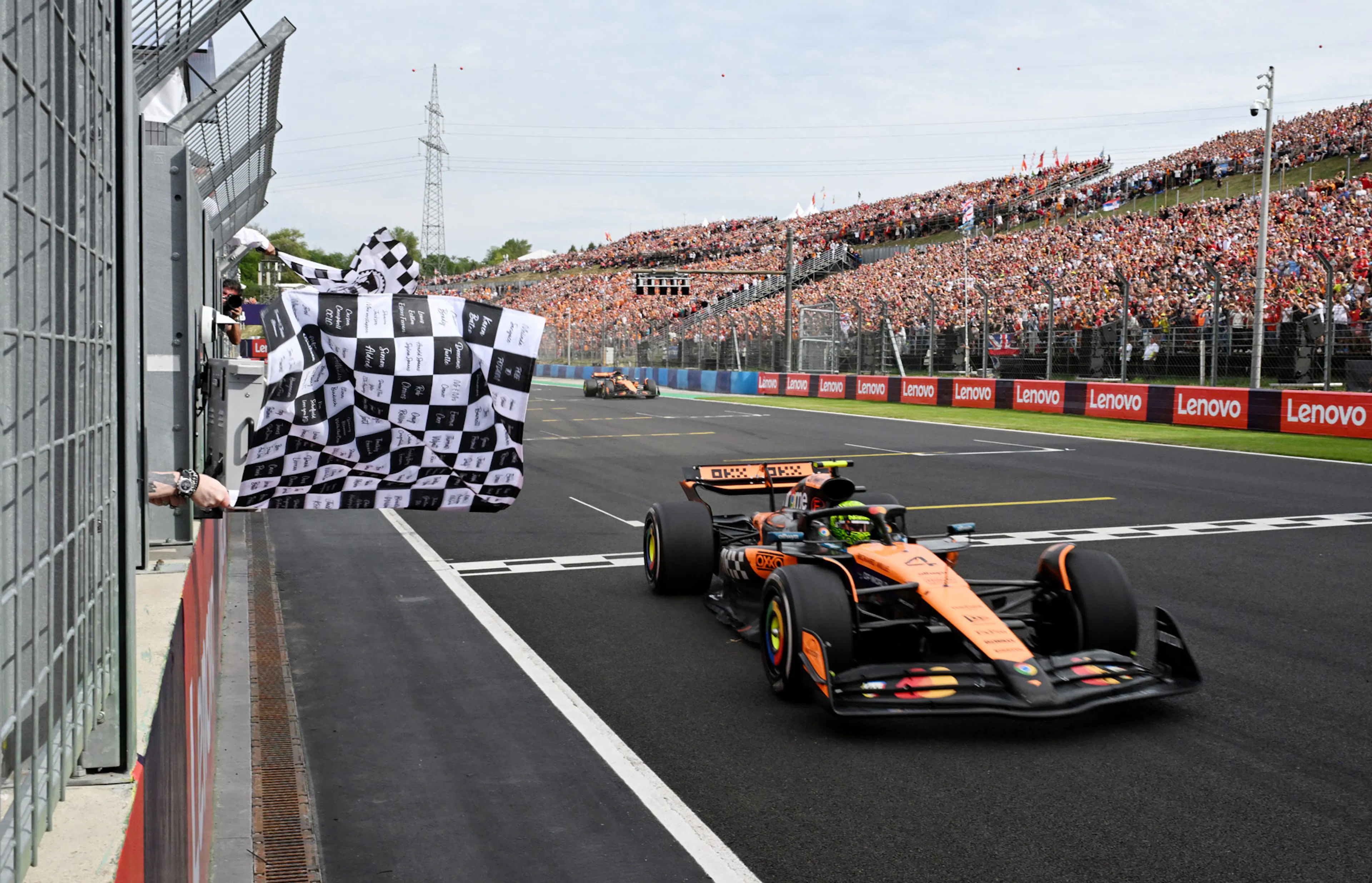Hungarian GP Checkered Flag