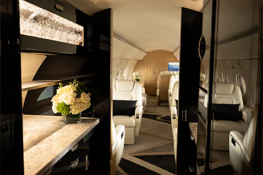 Gulfstream G500 interior