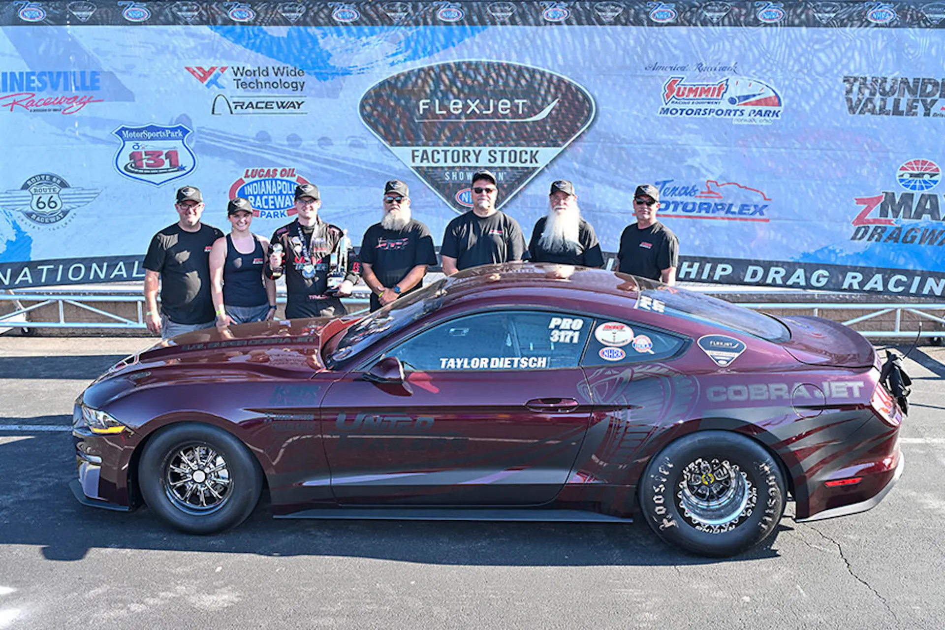Taylor Dietsch mustang team - NHRA Norwalk 2026