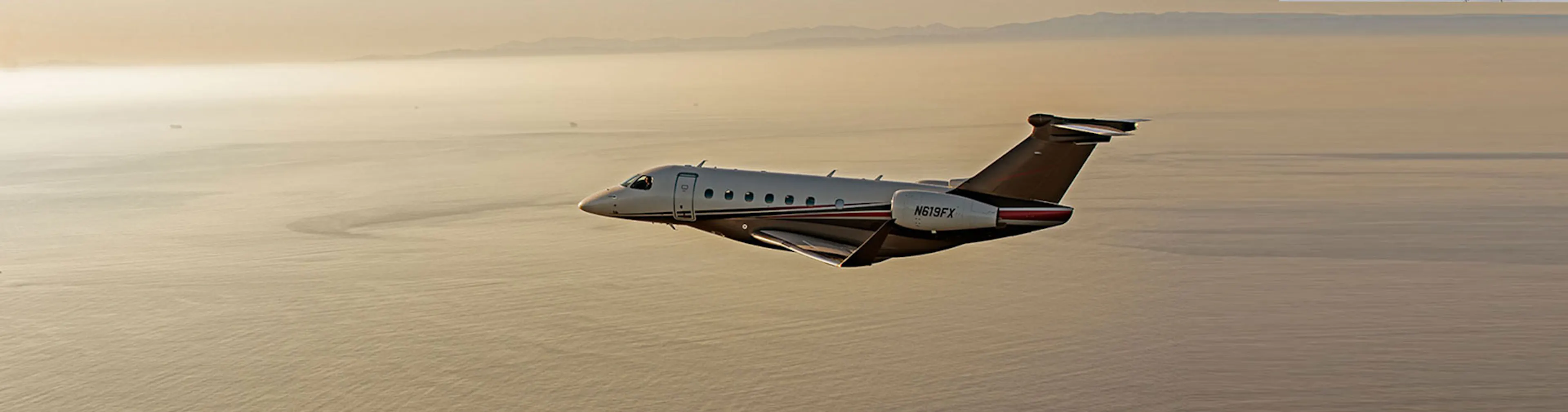 Praetor 600E in flight