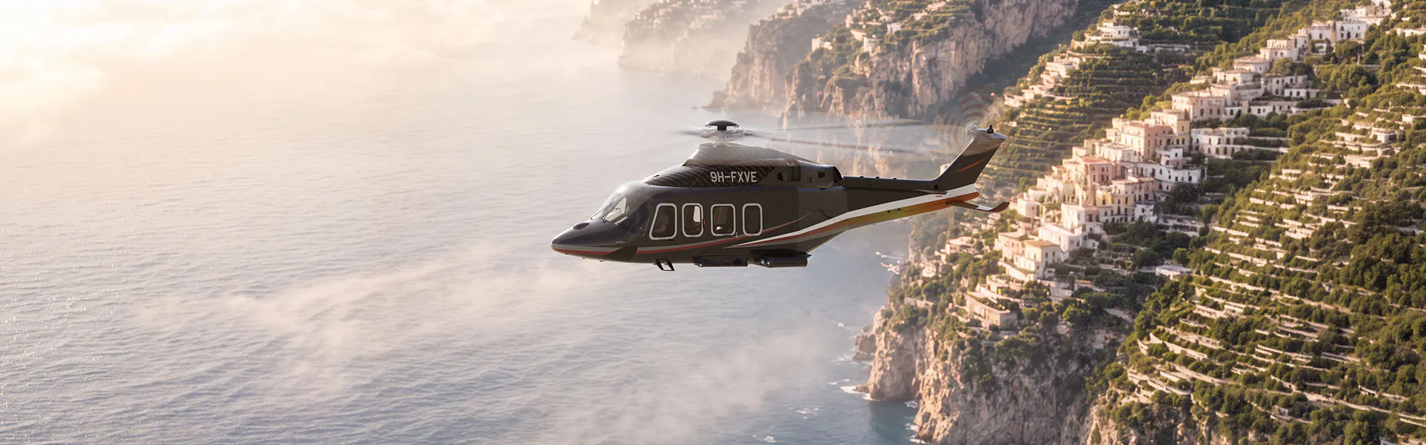 Augusta AW-139 - ocean scene