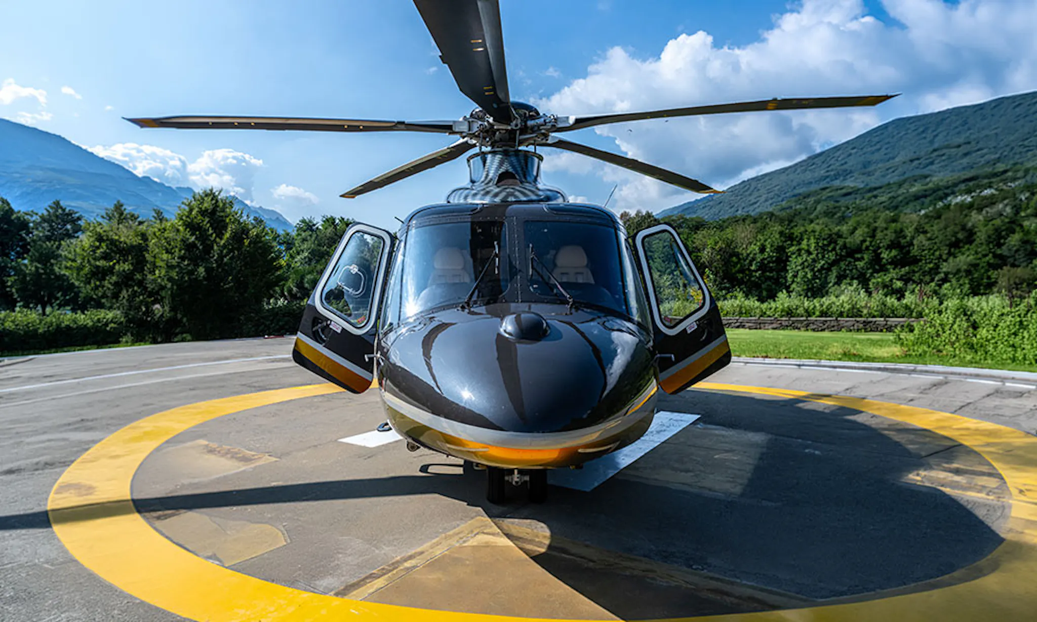 AW-139 helipad